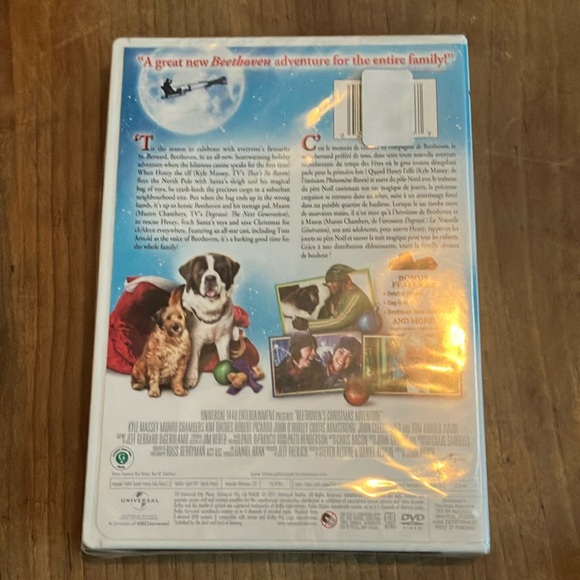 DVD: Beethoven's Christmas Adventure - factory sealed - Picture 2 of 4